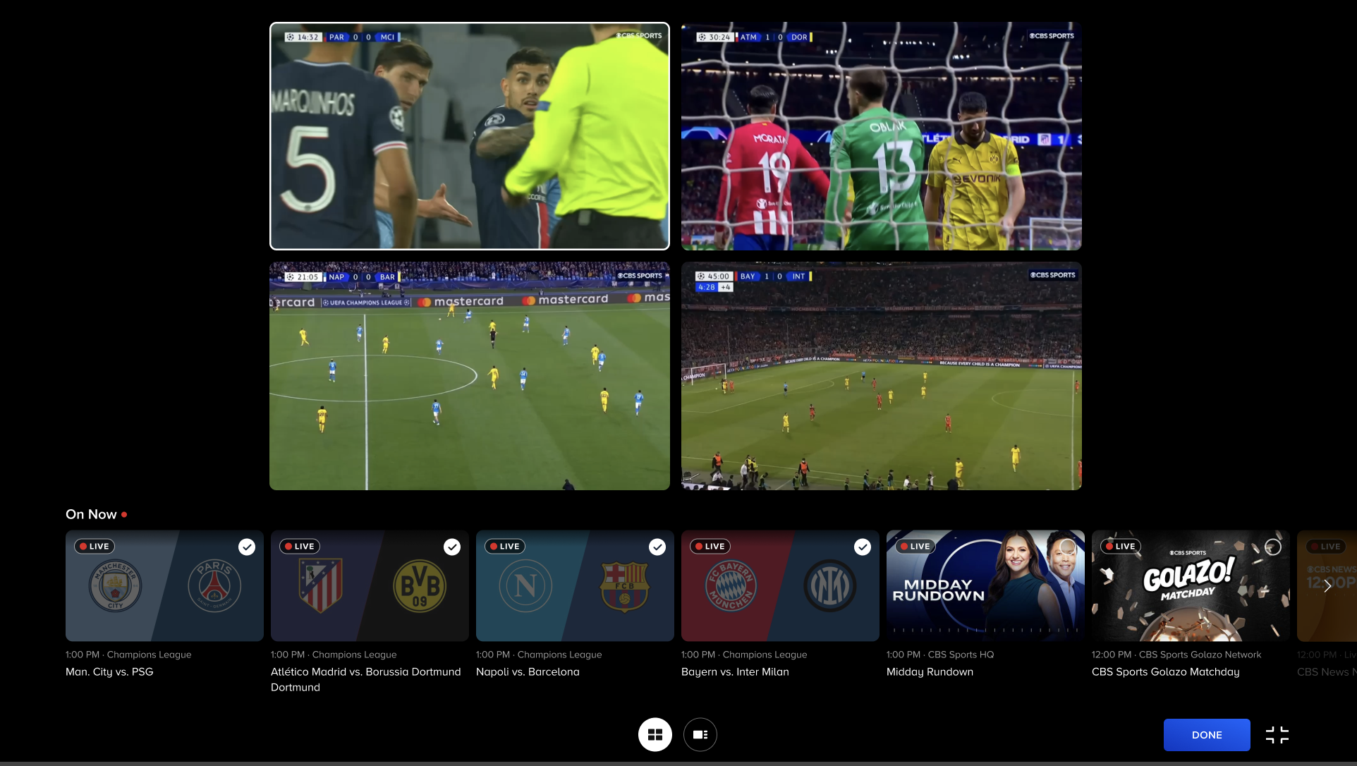 Paramount+ Multiview